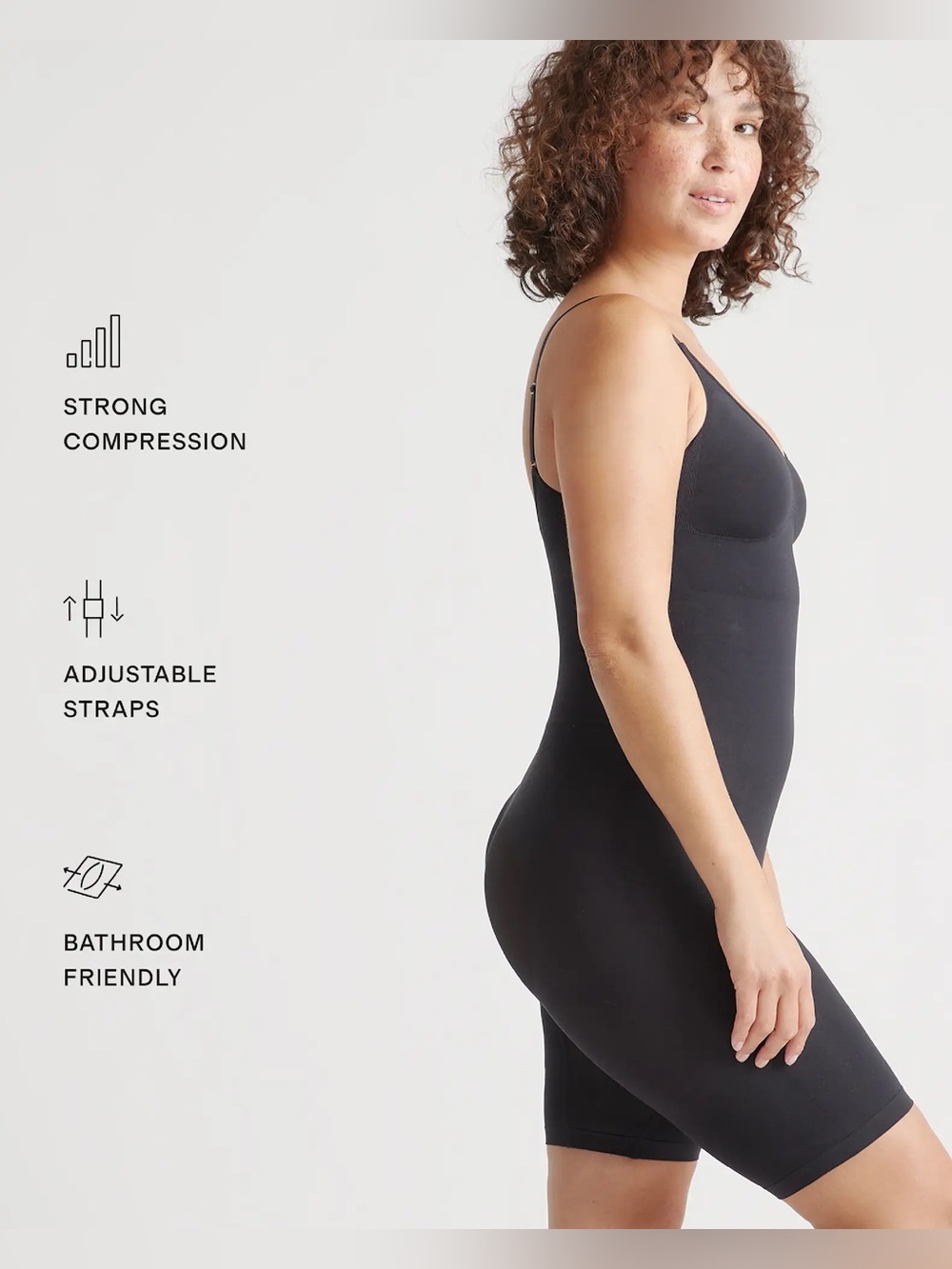 Quince Sculpting Mid-Thigh Bodysuit